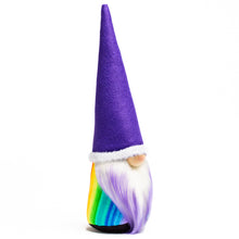 Load image into Gallery viewer, Joyful Purple Rainbow Gnome