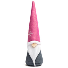 Load image into Gallery viewer, Joyful Christmas Holiday Snowflake Gnome (Pink)