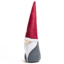 Load image into Gallery viewer, Joyful Christmas Holiday Snowflake Gnome (Maroon Hat)