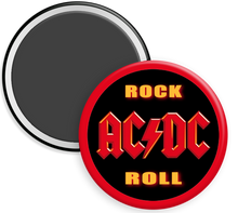 Load image into Gallery viewer, ACDC Button Magnet