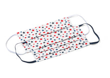 Load image into Gallery viewer, USA America Stars Patriotic Handmade Cloth Face Masks by Joyful Gnomes