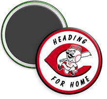 Load image into Gallery viewer, Cincinnati Reds Button Magnet