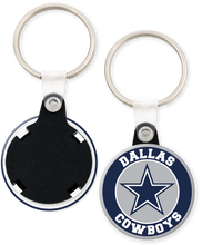 Load image into Gallery viewer, Dallas Cowboys NFL Football Button Keyring