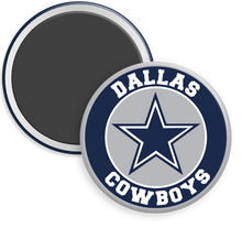 Load image into Gallery viewer, Dallas Cowboys NFL Football Button Magnet