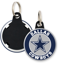 Load image into Gallery viewer, Dallas Cowboys NFL Football Button Keyring