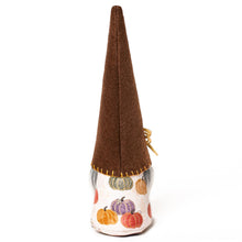 Load image into Gallery viewer, Joyful Gnomes Fall Harvest Pumpkin Fabric Gnome