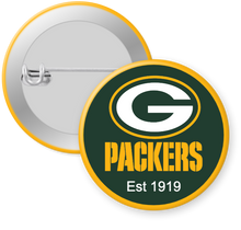 Load image into Gallery viewer, Green Bay Packers Button Sets - 1.25"