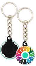 Load image into Gallery viewer, Metzcor LLC Button Keyring Keychain
