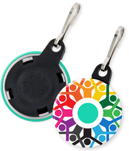 Load image into Gallery viewer, Metzcor LLC Button Zipper Pull