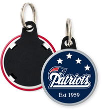 Load image into Gallery viewer, New England Patriots NFL Football Button Keyring