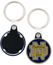 Load image into Gallery viewer, University of Notre Dame Fighting Irish Button Keyring