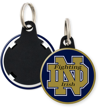 Load image into Gallery viewer, University of Notre Dame Fighting Irish Button Keyring
