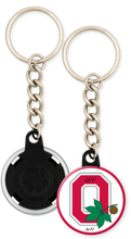 Load image into Gallery viewer, Ohio State Buckeyes Button Keychain