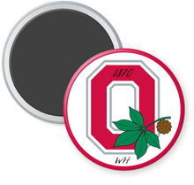 Load image into Gallery viewer, Ohio State Buckeyes Button Magnet