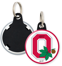 Load image into Gallery viewer, Ohio State Buckeyes Button Mini Keyring