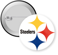 Load image into Gallery viewer, Pittsburgh Steelers NFL Football Button Pins