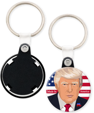 Load image into Gallery viewer, Trump 2020 campaign button keyring