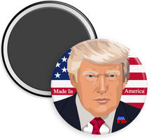 Load image into Gallery viewer, Trump 2020 campaign button magnet