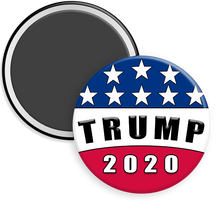 Load image into Gallery viewer, Trump 2020 campaign button magnet