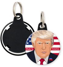 Load image into Gallery viewer, Trump 2020 campaign button keyring