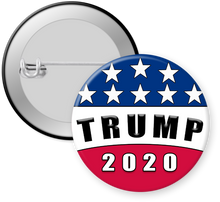 Load image into Gallery viewer, Trump 2020 campaign button pinback