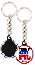 Load image into Gallery viewer, Vote for Trump 2020 Campaign Button Keychain