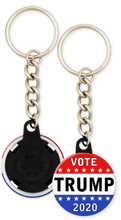 Load image into Gallery viewer, Trump 2020 Campaign Button Keychain