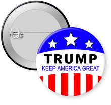 Load image into Gallery viewer, Trump Keep America Great Trump 2020 Campaign Button Pin