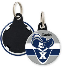 Load image into Gallery viewer, Xavier University Button Keyring Keychain