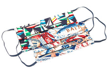 Load image into Gallery viewer, Fishing boating lobster handmade cloth face masks