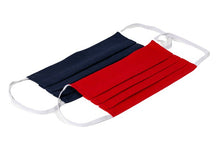 Load image into Gallery viewer, Red and Blue Cloth Face Masks (2)