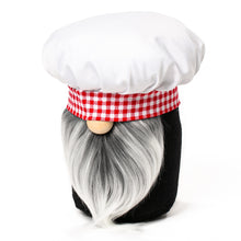 Load image into Gallery viewer, Little Chef Kitchen Gnome in red and white