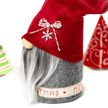 Load image into Gallery viewer, Handmade fabric Christmas Gnomes