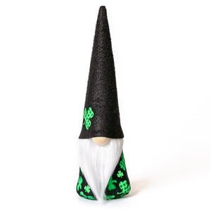 Saint Patrick's Day Gnomes Nordic Style Scandinavian Swedish Tomte with Green Shamrock