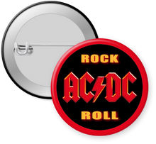 Load image into Gallery viewer, AC/DC Buttons Pin
