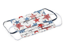 Load image into Gallery viewer, Joyful Gnomes Stars and Stripes Patriotic Handmade Cloth Face Masks
