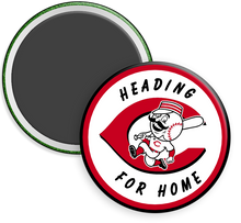 Load image into Gallery viewer, Cincinnati Reds Button Magnet
