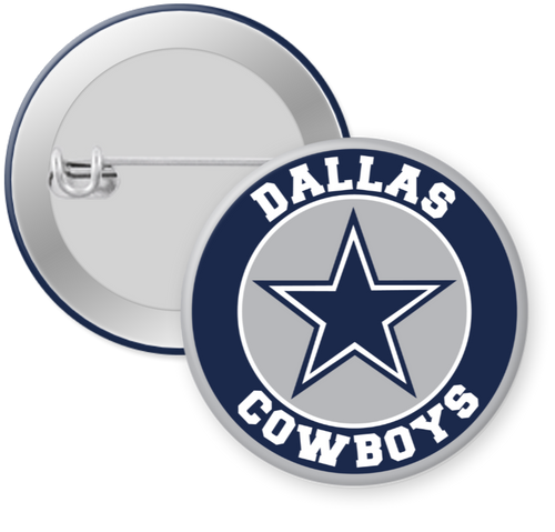 Dallas Cowboys NFL Football Button Pin