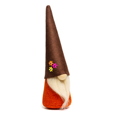 Load image into Gallery viewer, Joyful Gnomes Fall Flower Fabric Gnome
