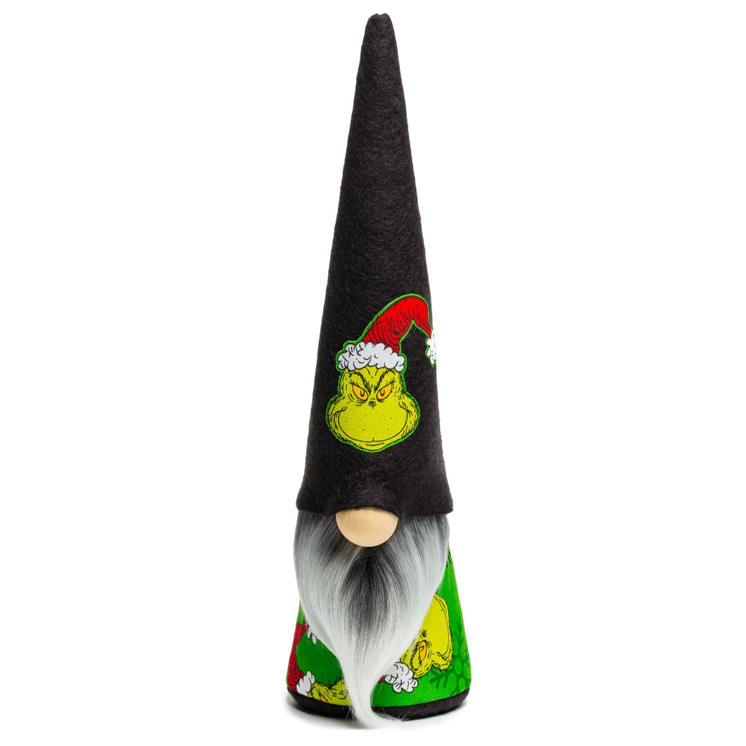 Grinch Christmas Holiday Fabric Gnome