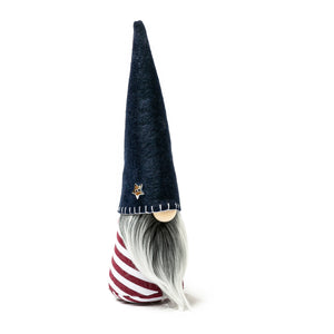 America flag inspired handmade gnome