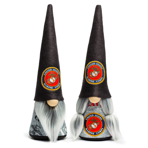 Joyful Gnomes Handmade United States Marine Corps USMC Military Indoor Tabletop Gnomes