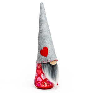 Joyful Gnomes - Valentine's Day Holiday Love Heart Indoor Tabletop Home Decor Gnome