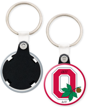 Load image into Gallery viewer, Ohio State Buckeyes Button Keyring
