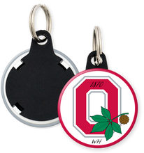 Load image into Gallery viewer, Ohio State Buckeyes Button Mini Keyring
