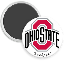 Load image into Gallery viewer, Ohio State University Button Magnet
