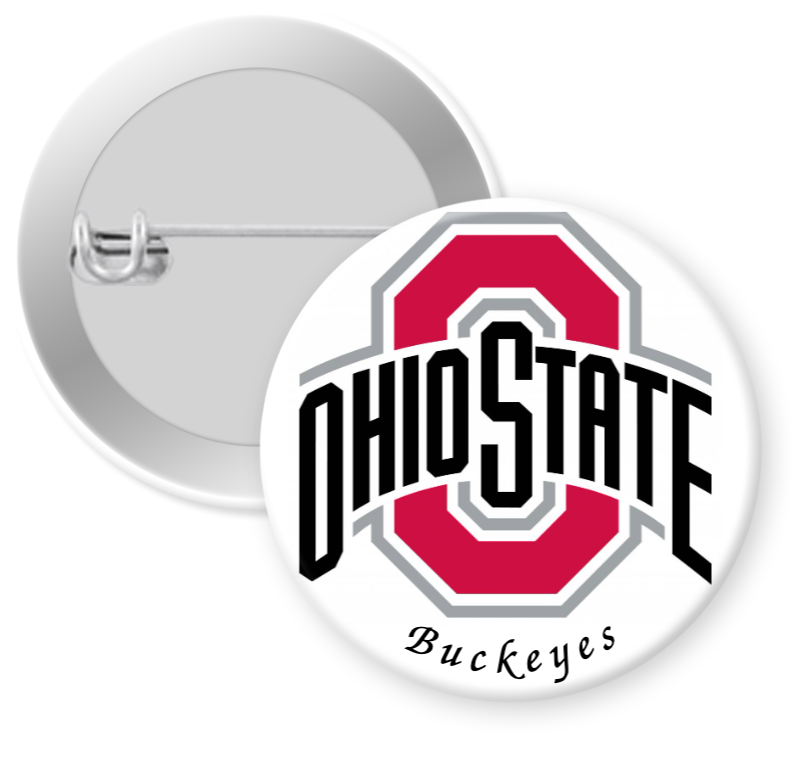 Ohio State University Button Pin