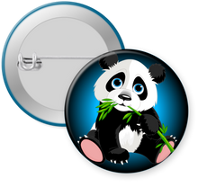 Load image into Gallery viewer, Panda Bear Button Pin
