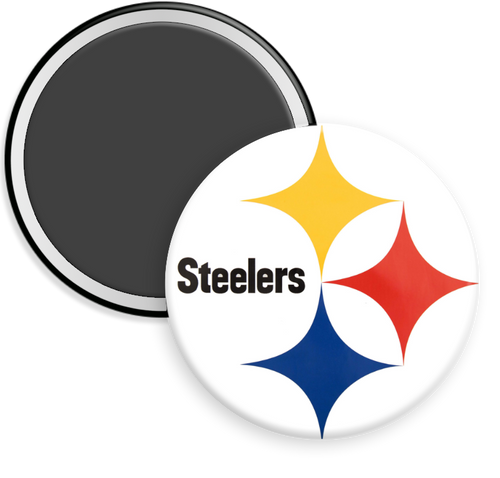 Pittsburg Steelers NFL Football Button Magnet