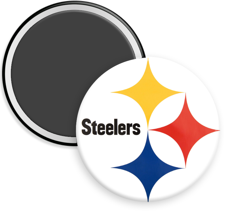 Pittsburgh Steelers Small Football Magnet